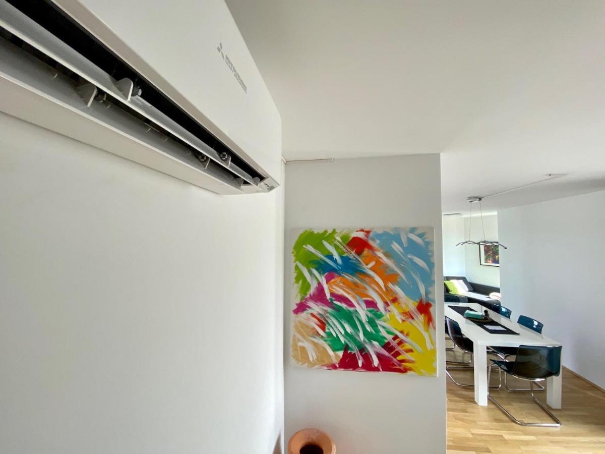 Sonnenwohnen Penthouse Direkt Bei U-Bahn Und Therme Wien Mit Top Anbindung Ins Zentrum Esterno foto